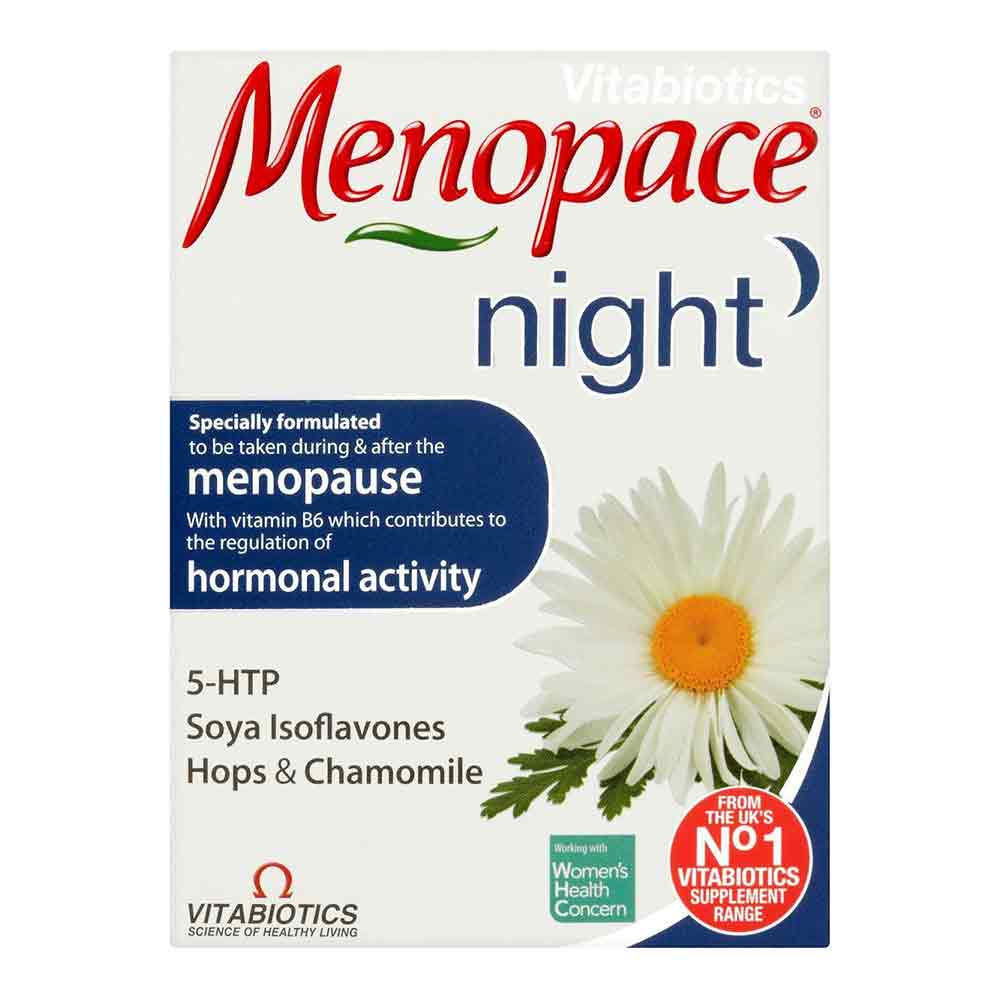 Vitabiotics Menopace Night 30 ταμπλέτες