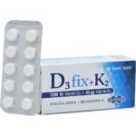 Uni-Pharma D3 Fix 1200iu + K2 45mg 60 δισκία
