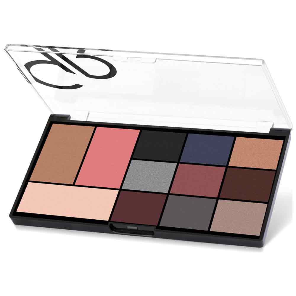 Golden Rose City Style Face And Eye Palette 02 Smokey 23.90gr