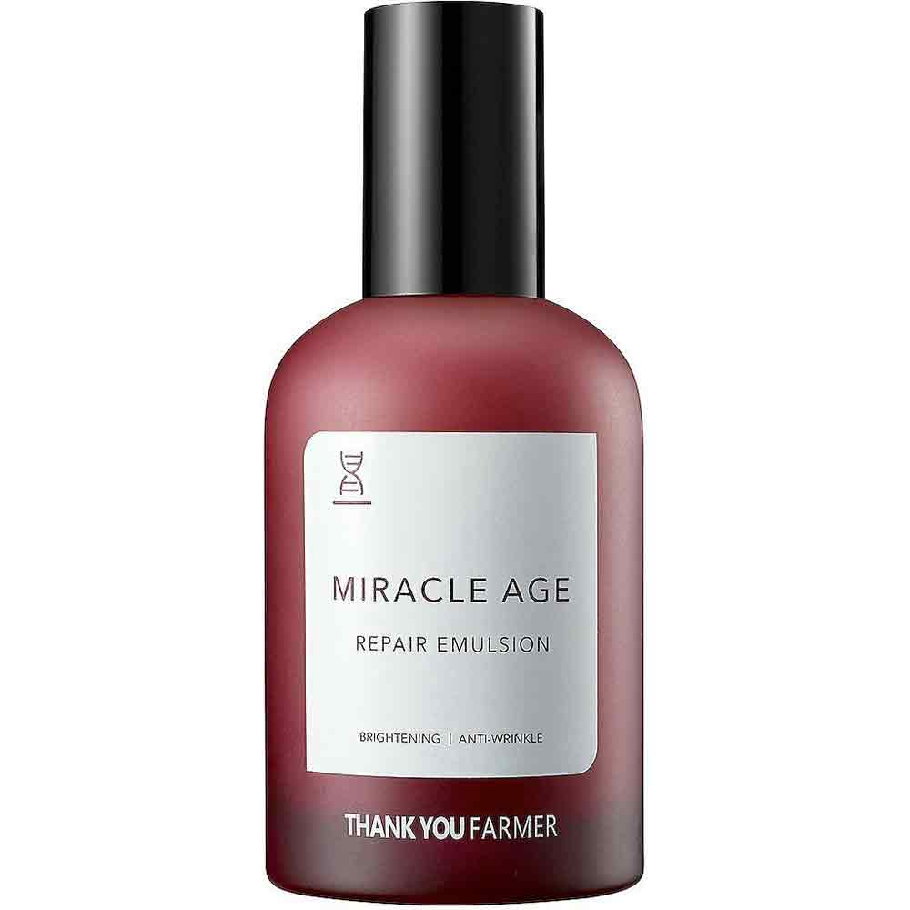 Thank You Farmer Miracle Age Repair Emulsion Γαλάκτωμα Προσώπου για Θρέψη, 130ml