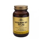 Solgar Vitamin D3 1000 IU (25μg) Συμπλήρωμα Διατροφής Βιταμίνης D3 , 100softgels