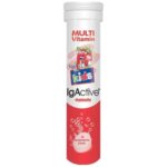 Παιδική Πολυβιταμίνη IgActive Multivitamin Kids Φράουλα 20 Αναβράζοντα Δισκία