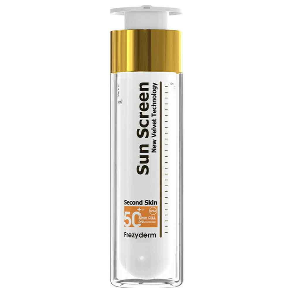 Frezyderm Sun Screen Velvet Face Cream SPF50+ Αντηλιακό Προσώπου, 50ml