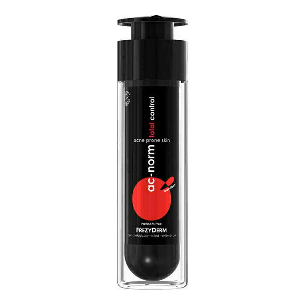 Frezyderm AC Norm Total Control Cream Κρέμα για τη συνολική αντιμετώπιση των συμπτωμάτων της ήπιας, μέτριας & σοβαρής ακμής, 50ml