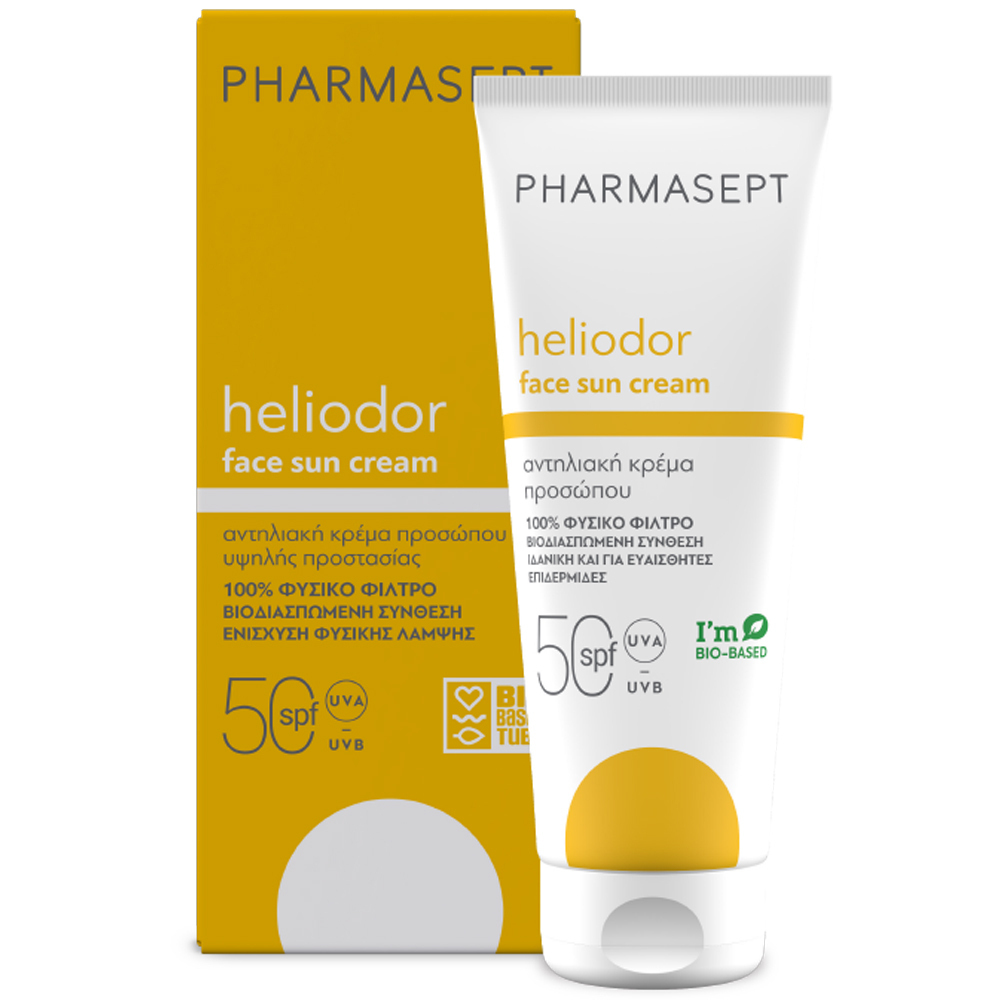 Heliodor Αντηλιακή Κρέμα Προσώπου Mε Χρώμα SPF50 50ml