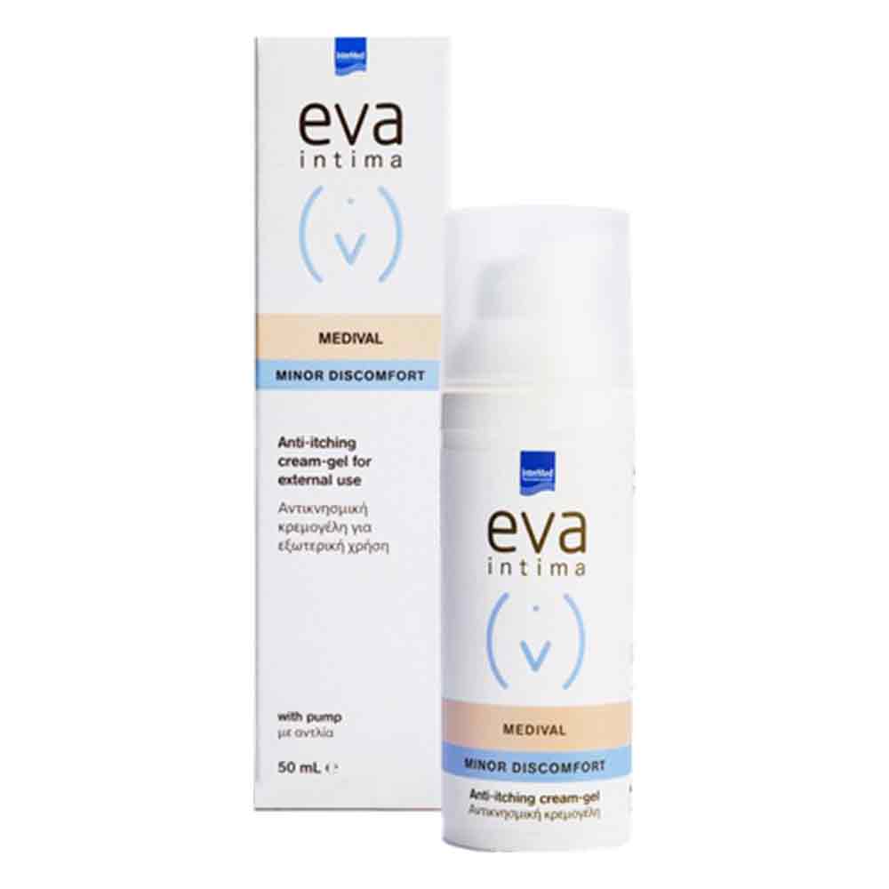 Intermed Eva Intima Medival, Αιδοιϊκή Αντικνησμική Κρεμογέλη - 50ml