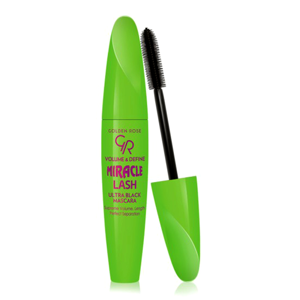 Golden Rose Volume And Define Miracle Lash Mascara Black 9.3ml