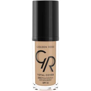 Golden Rose Total Cover 2in1 Foundation And Concealer Spf15 05 taupe 30ml