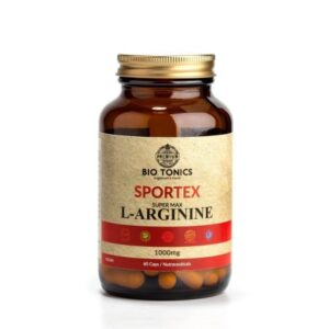 Bio Tonics Sportex Super Max L-Arginine 1000mg 60 φυτικές κάψουλες