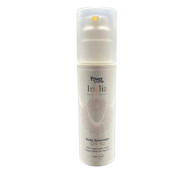 Inalia Body Sunscreen Αντηλιακή Κρέμα Σώματος SPF50, 50ml