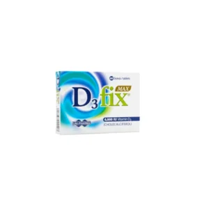 Unipharma D3 Fix Max 4000 IU Συμπλήρωμα Βιταμίνης D3, 60 tabs