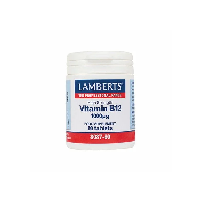 Lamberts Vitamin B12 1000μg 60 Tabs Βιταμίνη Β12