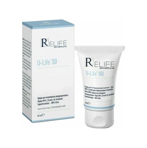 ReLife U-Life 50 Κρέμα για Υπερκερατώσεις, 30ml
