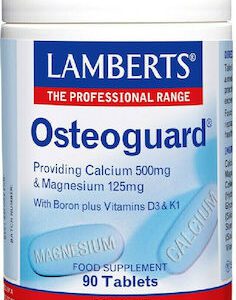 Lamberts Osteoguard with Boron & Vitamin D Συμπλήρωμα για την Υγεία των Οστών 90 ταμπλέτες