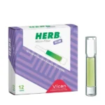 Herb Πίπες Micro Filter Slim Φίλτρο για Slim Τσιγάρα, 12 τεμάχια