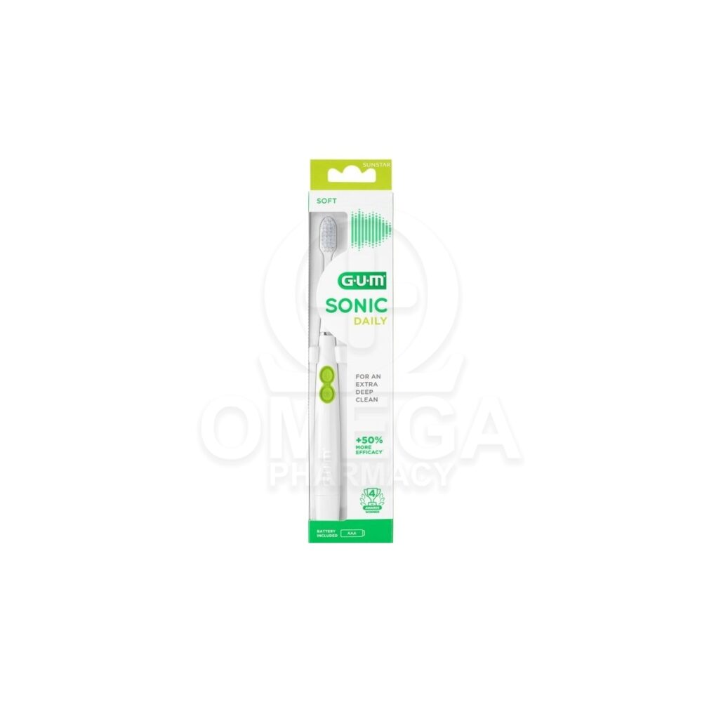 Gum Sonic Daily Soft 4100 Ηλεκτρική Οδοντόβουρτσα, 1τεμ