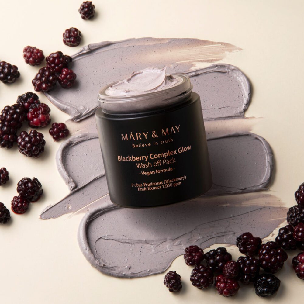 Mary and May Blackberry Complex Glow Wash off Pack 125g
