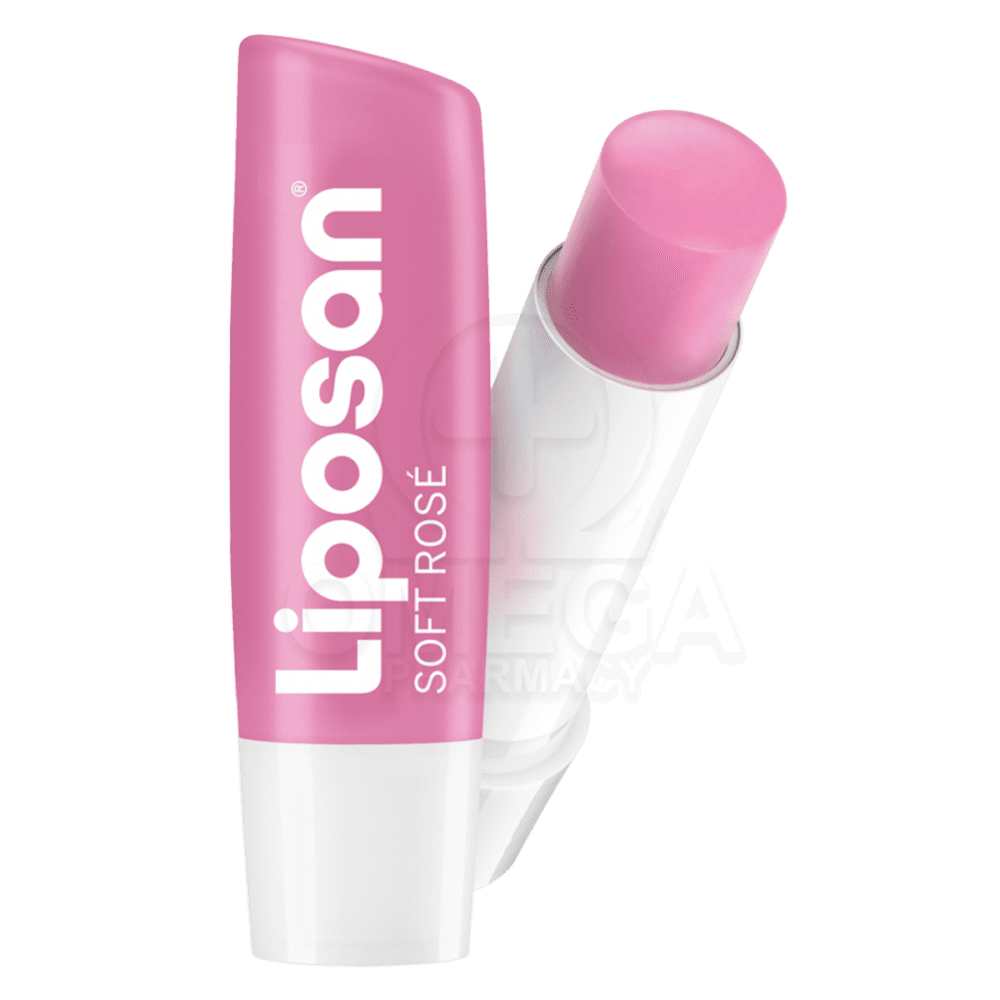 LIPOSAN Soft Rose Περιποιητικό Lip Balm με Εκχύλισμα Τριαντάφυλλο 4,8gr