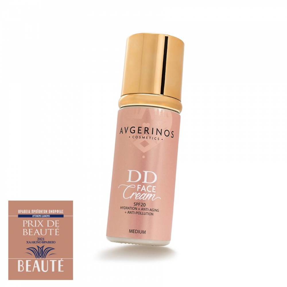 Avgerinos Cosmetics DD Κρέμα Προσώπου Medium Plus SPF20 50ml