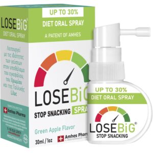 Losebig Stop Snacking Diet Oral Spray 30ml - Green Apple