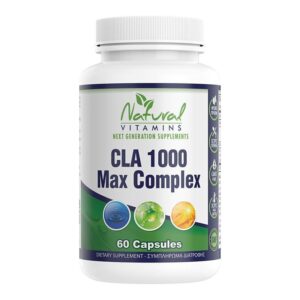 Natural Vitamins CLA 1000 Max Complex 60 Κάψουλες