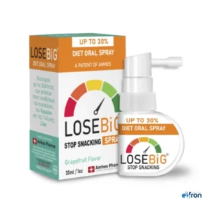 Losebig Diet Oral Spray Stop Snacking with Grapefruit Flavor, 30ml