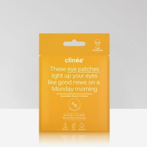 CLINEA ILLUMINATING BIOCELLULOSE EYE PATCHES 1PAIR