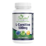 Natural Vitamins L-Carnitine Καρνιτίνη 500mg 30 Κάψουλες