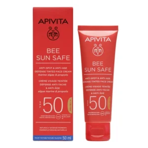 Apivita Bee Sun Safe Anti-spot & Anti-age Spf50 Defense Face Cream 50ml