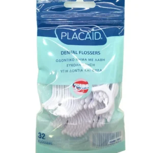 Placaid Dental Flossers Οδοντικό Νήμα με Λαβή 32τμχ