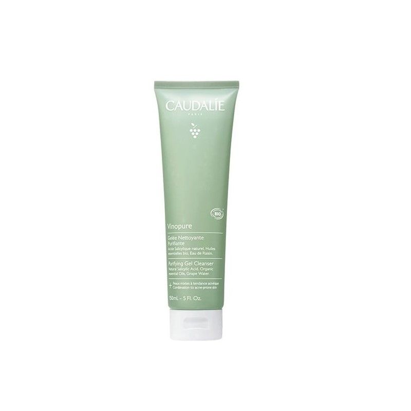 Caudalie Vinopure Purifying Gel Cleanser Τζελ Καθαρισμού Προσώπου 150ml