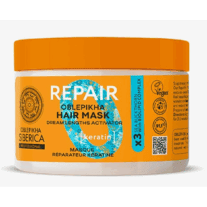Natura Siberica Oblepikha Μάσκα Μαλλιών για Επανόρθωση 300ml