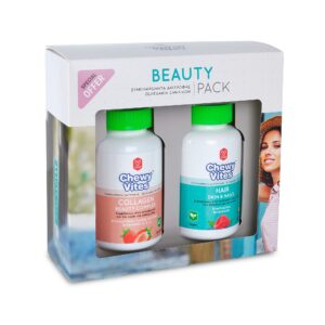 CHEWY VITES ADULTS BEAUTY PACK - SPECIAL OFFER (COLLAGEN BEAUTY COMPLEX + HAIR, SKIN & NAILS)