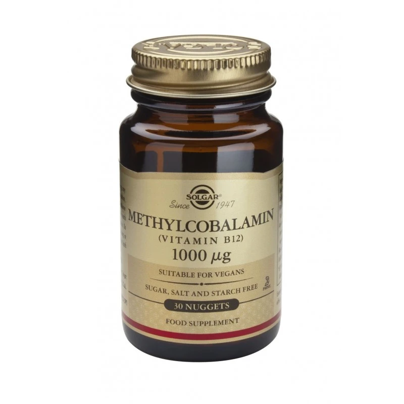 Solgar Methylcobalamin Vit.B-12 1000mg nuggets 30s