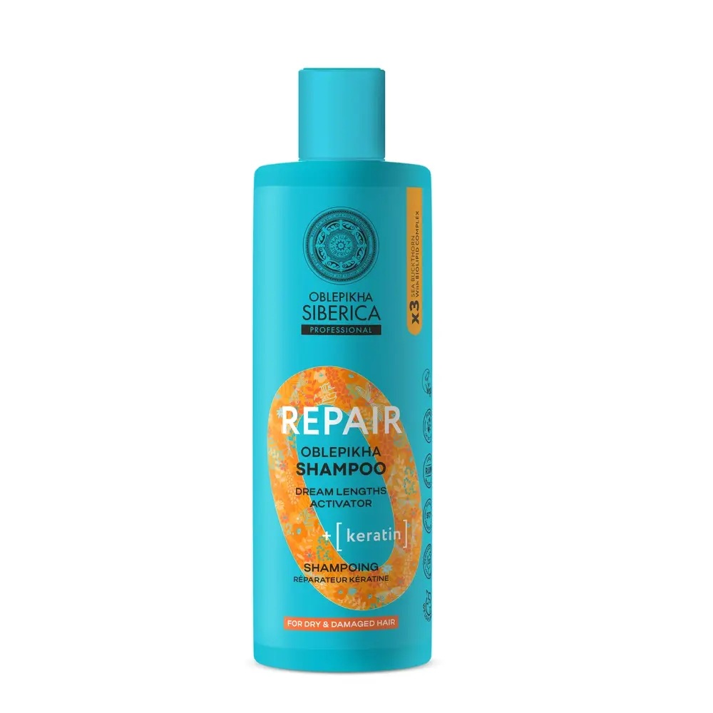 Natura Siberica Keratin Repair Shampoo, 400ml