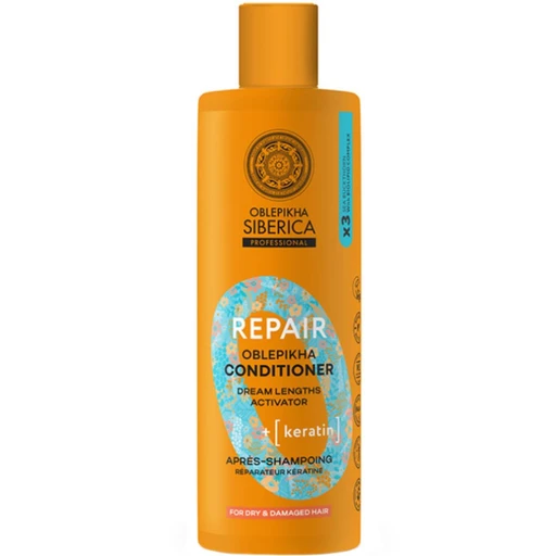 Oblepikha Siberica Professional Repair with Biolipid Complex & Keratin Conditioner 400ml