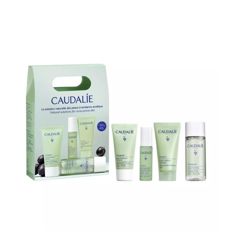 Caudalie Vinopure Starter Kit – Σετ Καθαρισμού και Φροντίδας για Μεικτή/Λιπαρή Επιδερμίδα