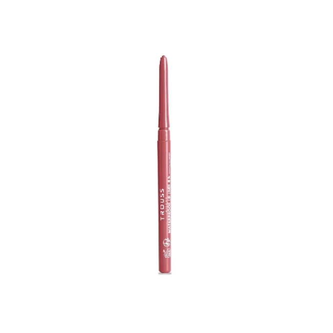 Trouss Milano Peach Rose Lip Liner Pencil 04 Αδιάβροχο Μολύβι Χειλιών με Αναδιπλούμενη Μύτη, 1τμχ
