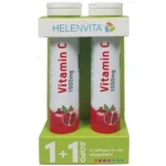 Helenvita Promo Vitamin C 1000mg με Γεύση Ρόδι 2x20 Αναβράζοντα Δισκία