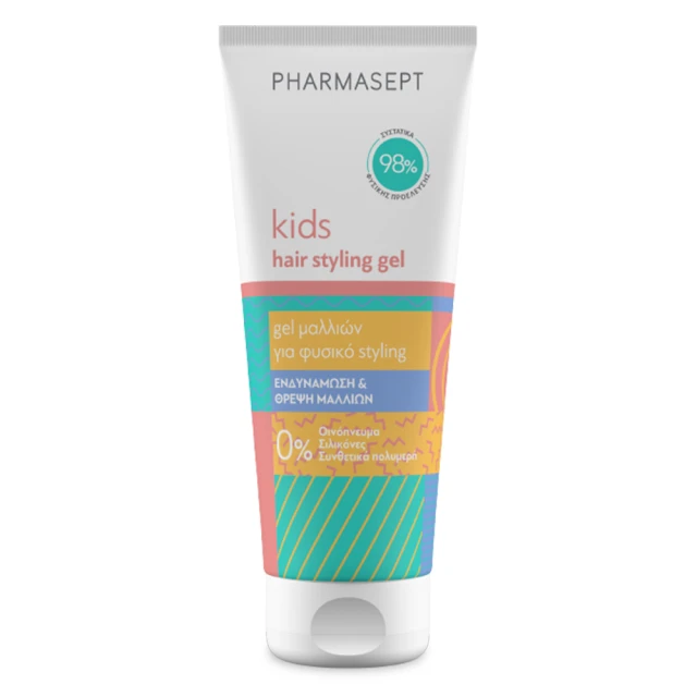 Pharmasept Kids Hair Styling Gel Τζελ Μαλλιών για Δυνατό Κράτημα 100ml