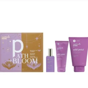 Panthenol Extra Promo Path of Bloom Wild Petal 3in1 Cleanser Αφρόλουτρο & Σαμπουάν 200ml & Wild Petal Body Milk 100ml & Wild Petal Γυναικείο Άρωμα 50ml