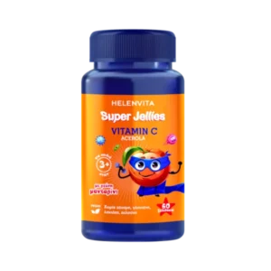 Helenvita Super Jellies Vitamin C Acerola με Γεύση Μανταρίνι, 60 ζελεδάκια
