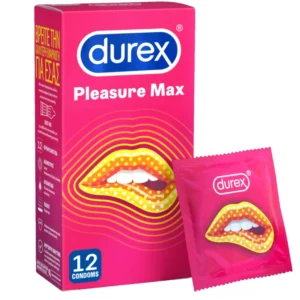 Durex Pleasure Max Προφυλακτικά 12τμχ