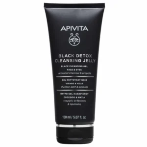 Apivita Black Detox Cleansing Jelly for Face & Eyes 150ml