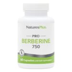 Nature's Plus Pro Berberine 750mg Συμπλήρωμα Διατροφής για τα Υγιή Επίπεδα Σακχάρου στο Αίμα 60 κάψουλες