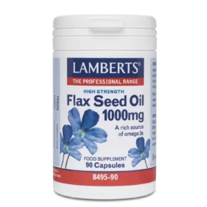 LAMBERTS FLAX SEED OIL 1000MG 90CAPS