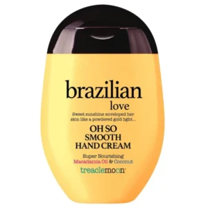 Treaclemoon Brazilian Love Smooth Hand Cream Ενυδατική Κρέμα Χεριών με Άρωμα Γκουαρανά 75ml