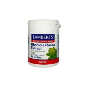 Lamberts Rhodiola Rosea Extract για το στρες και την κόπωση 60tabs