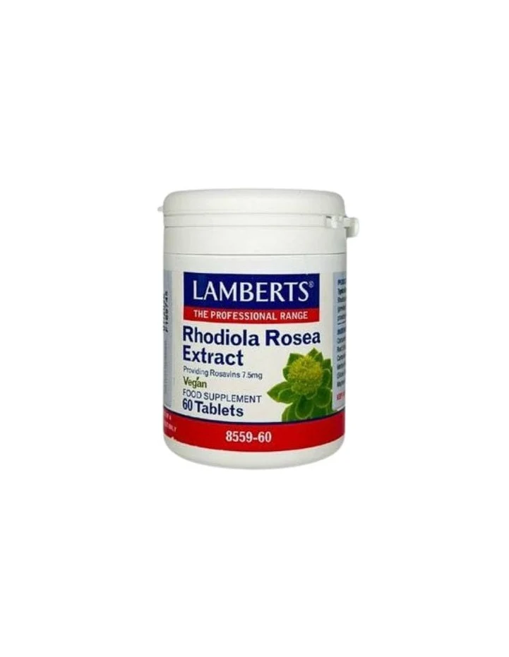 Lamberts Rhodiola Rosea Extract για το στρες και την κόπωση 60tabs