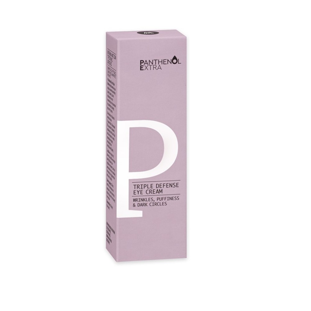 Medisei Panthenol Extra Triple Defence Eye Cream Κρέμα Ματιών για Νεανική & Ξεκούραστη Όψη 25ml